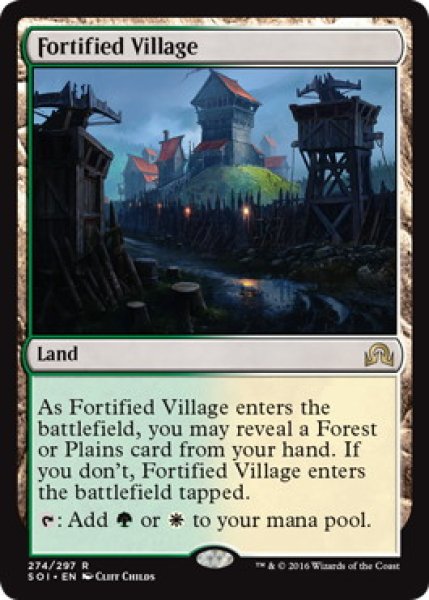 画像1: 【ENG】《要塞化した村/Fortified Village》[SOI] (1)