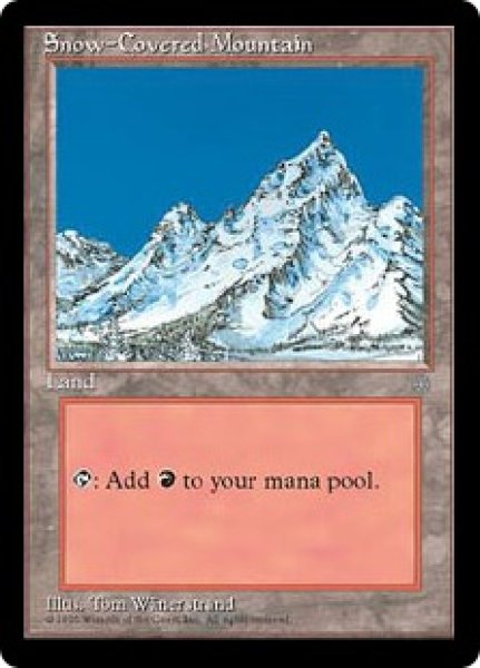 画像1: 【ENG】《冠雪の山/Snow-Covered Mountain》[ICE] (1)