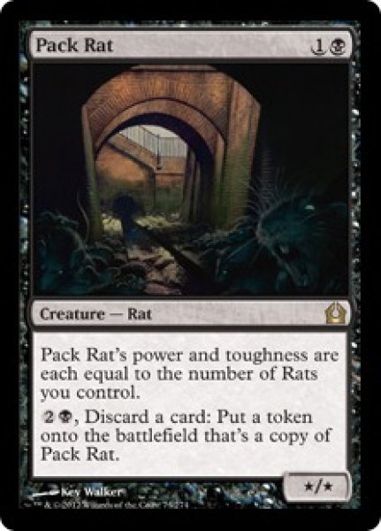 画像1: 【ENG】《群れネズミ/Pack Rat》[RTR] (1)