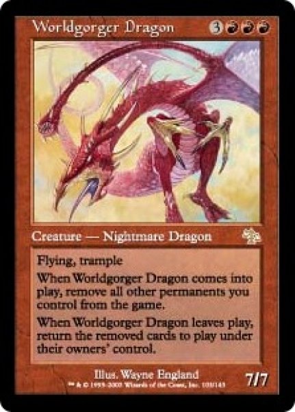 画像1: 【ENG】《世界喰らいのドラゴン/Worldgorger Dragon》[JUD] (1)