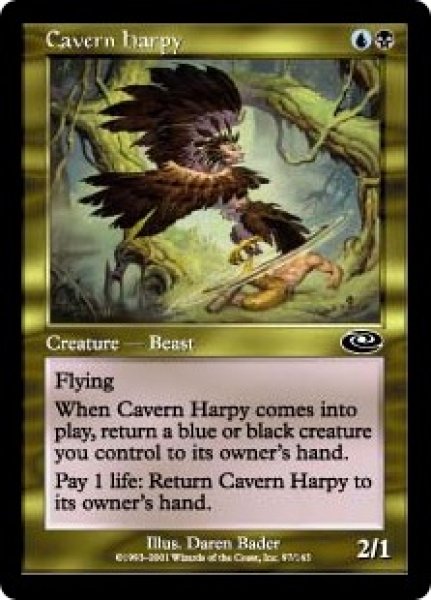 画像1: 【ENG】《洞窟のハーピー/Cavern Harpy》[PLS] (1)