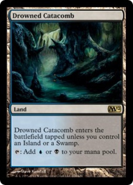 画像1: 【ENG】《水没した地下墓地/Drowned Catacomb》[M12] (1)