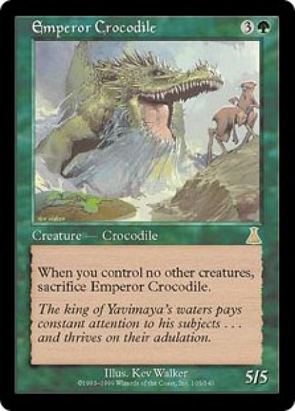 画像1: 【ENG】【Foil】《皇帝クロコダイル/Emperor Crocodile》[UDS] (1)
