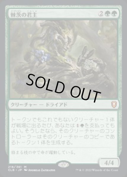 画像1: 【JPN】【Foil】《棘茨の君主/Bramble Sovereign》[CLB] (1)