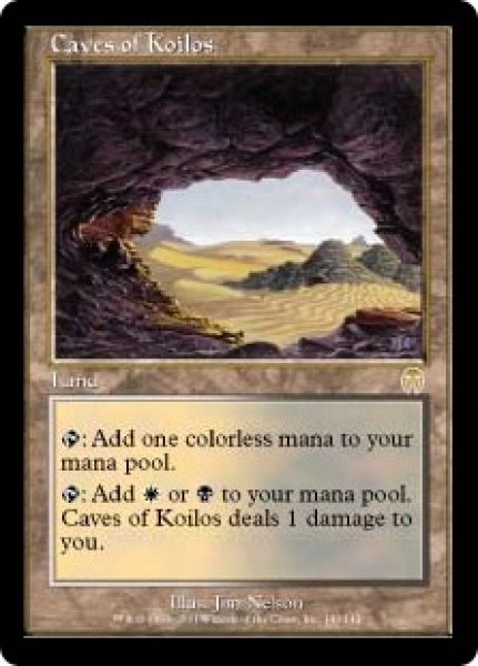 画像1: 【ENG】【Foil】《コイロスの洞窟/Caves of Koilos》[APC] (1)