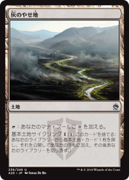 画像1: 【JPN】【Foil】《灰のやせ地/Ash Barrens》[A25] (1)