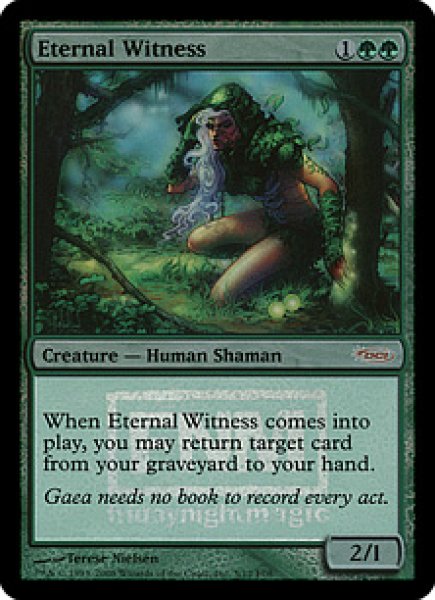 画像1: 【ENG】【Foil】《永遠の証人/Eternal Witness》[FNM] (1)