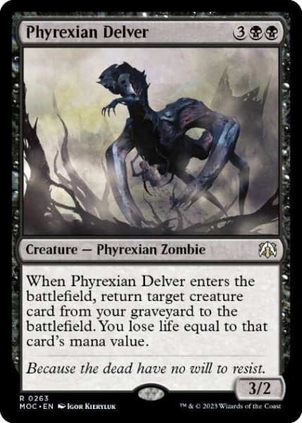 画像1: 【ENG】《ファイレクシアの発掘者/Phyrexian Delver》[MOC] (1)