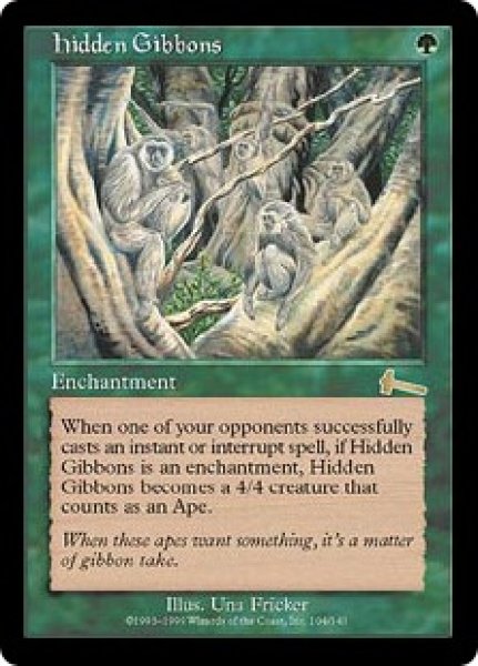 画像1: 【ENG】《隠れたるテナガザル/Hidden Gibbons》[ULG] (1)