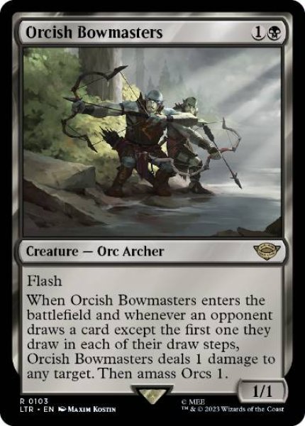 画像1: 【ENG】《オークの弓使い/Orcish Bowmasters》[LTR] (1)