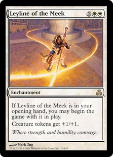 画像1: 【ENG】《弱者の力線/Leyline of the Meek》[GPT] (1)