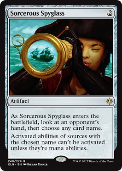 画像1: 【ENG】《魔術遠眼鏡/Sorcerous Spyglass》[XLN] (1)