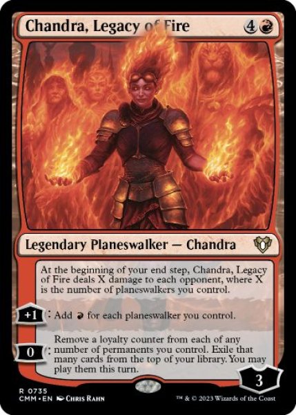 画像1: 【ENG】《火の後裔、チャンドラ/Chandra, Legacy of Fire》[CMM] (1)