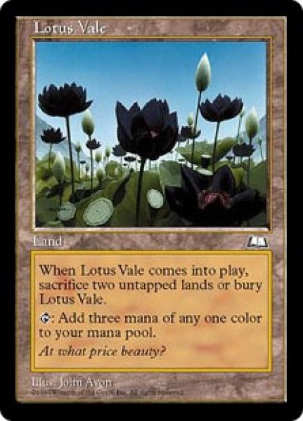 画像1: 【ENG】《水蓮の谷間/Lotus Vale》[WTH] (1)