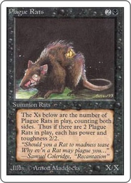 画像1: 【ENG】《疫病ネズミ/Plague Rats》[2ED] (1)