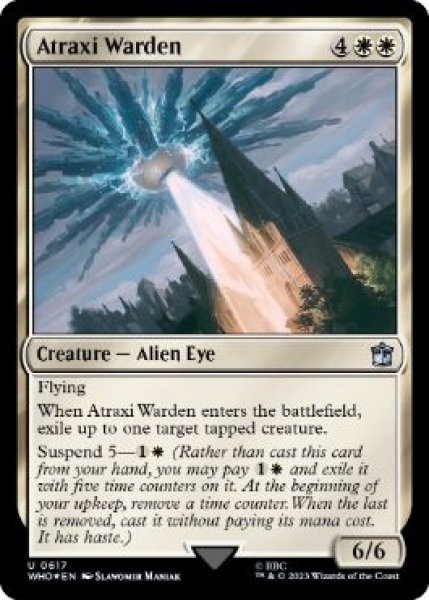 画像1: 【ENG】【Foil】■サージ■《アトラクシの管理者/Atraxi Warden》[WHO] (1)