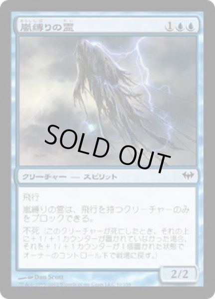 画像1: 【JPN】【Foil】《嵐縛りの霊/Stormbound Geist》[DKA] (1)