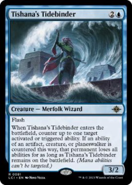 画像1: 【ENG】《ティシャーナの潮縛り/Tishana's Tidebinder》[LCI] (1)