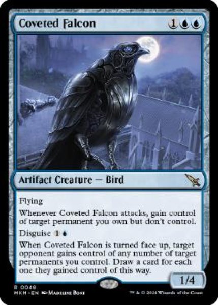 画像1: 【ENG】【Foil】《切望の隼/Coveted Falcon》[MKM] (1)