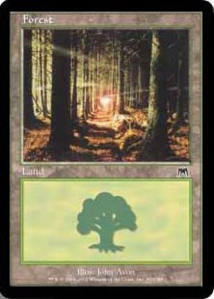 画像1: 【JPN】【Foil】(349)《森/Forest》[ONS] 土地 (1)