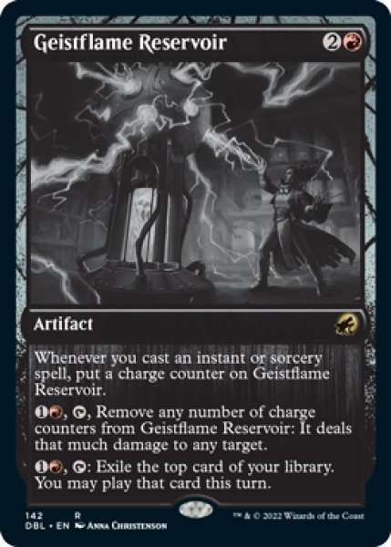 画像1: 【Foil】■DBL■《霊炎貯蔵器/Geistflame Reservoir》[MID] (1)