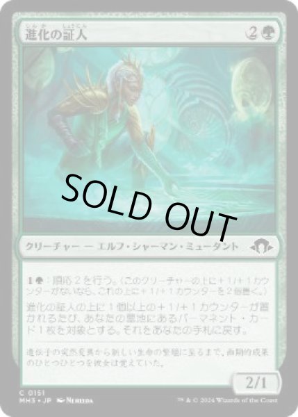 画像1: 【JPN】【Foil】《進化の証人/Evolution Witness》[MH3] (1)