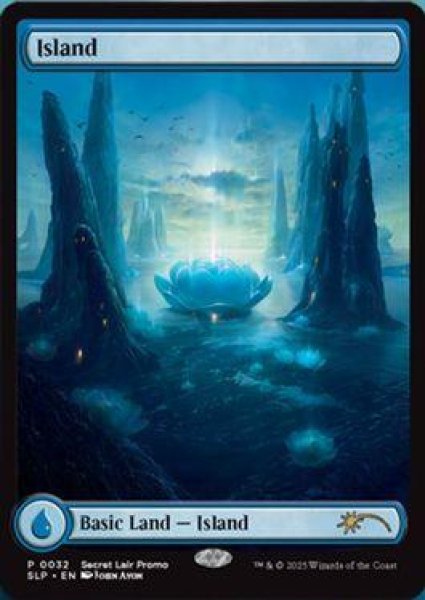 ENG】【Foil】《島/Island》(0032)[Secret Lair Prize] - カード