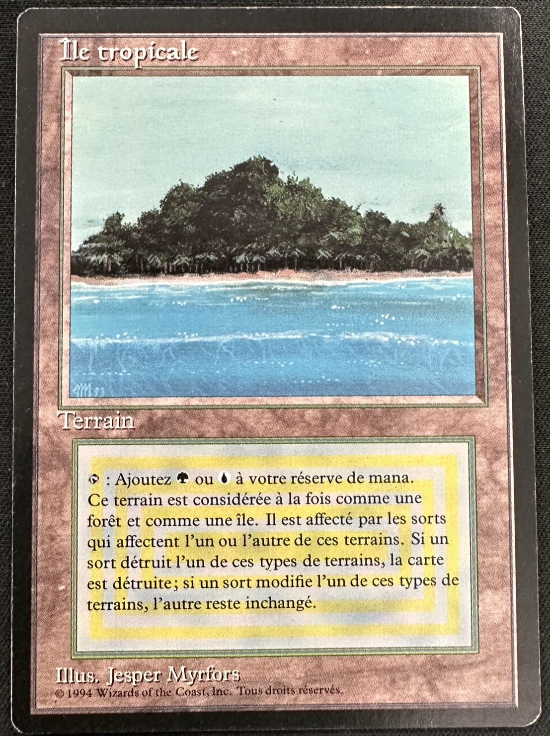 FRA】【黒枠】《Tropical Island》MP[3ED] - カードショップ抜忍