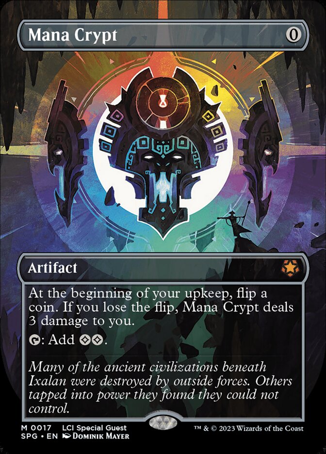 MTG 魔力の墓所 Mana crypt イクサラン 失われし洞窟